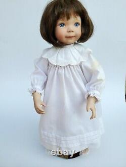Dianna Effner Bedtime Jenny Porcelain Doll 15 Pour Les Galeries Ashton Drake