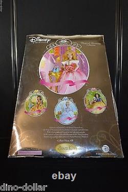 Disney Princess 12 Aurora Porcelain Doll Souvenirs Clés En Laiton