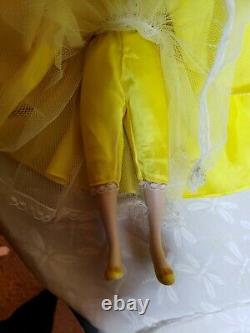 Disney Snow White Doll Porcelaine Franklin Mint Avec Les Sept Nains