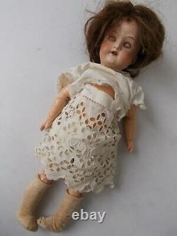 Doll, Antique Porcelaine Tête, Marqué Koppelsdorf Intaglioheubach, Allemagne, 1920