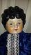 Doll Chine Head & Épaule Et Limbs Corps Tissu 18 Robe Vintage Blue Velvet De Dentelle