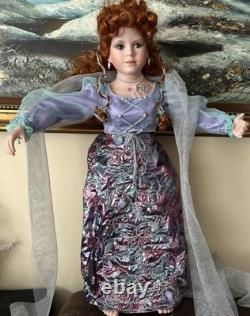 Doll Collectible en Porcelaine Vintage Déesse de la Mer par Gloria Vanderbilt 27