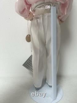 Doll en porcelaine Shirley Temple Dimples Danbury Mint Vintage (1992)