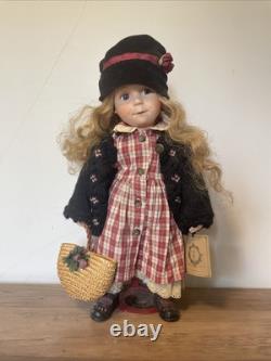 Dollies et ours de la collection Boyds vintage - Lot de poupées en porcelaine Yesterday's Child