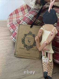 Dollies et ours de la collection Boyds vintage - Lot de poupées en porcelaine Yesterday's Child