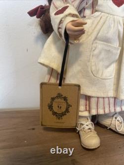 Dollies et ours de la collection Boyds vintage - Lot de poupées en porcelaine Yesterday's Child