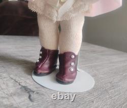 Dorothy Friedhoff 1983 Signée, poupée d’artiste vintage en porcelaine articulée à 9 articulations, rare HTF