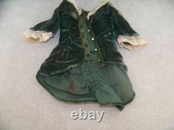 EMMA TÊTE EN CHINE EN PORCELAINE TRANSLUCIDE VINTAGE TOUT ORIGINAL POUPEE DE 18 1/2 POUCES