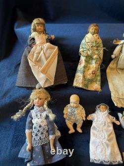 Énorme maison de poupée antique vintage, poupées bébés, berceaux, porcelaine, Madame Alexander Énorme maison de poupée antique vintage, poupées bébés, berceaux, porcelaine, Madame Alexander