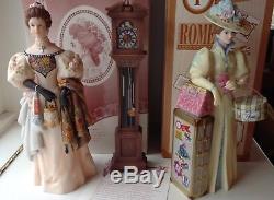 Ensemble De Poupées En Porcelaine Vintage Presidents Club Avon Mrs Albee De 13 Mib