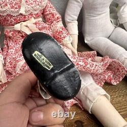 Ensemble de 3 poupées en porcelaine vintage de Taiwan