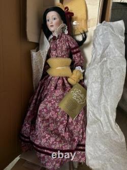 Ensemble de 4 poupées de collection en porcelaine vintage Franklin Heirloom