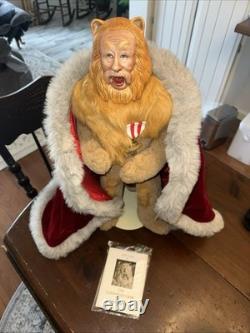 Ensemble de 4 poupées en porcelaine Franklin Heirloom Le Magicien d'Oz avec papiers en très bon état