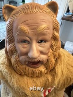 Ensemble de 4 poupées en porcelaine Franklin Heirloom Le Magicien d'Oz avec papiers en très bon état