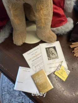 Ensemble de 4 poupées en porcelaine Franklin Heirloom Le Magicien d'Oz avec papiers en très bon état