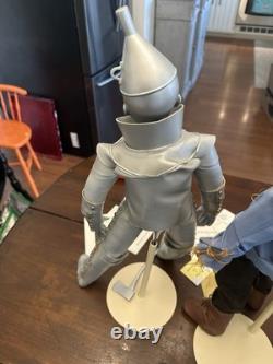 Ensemble de 4 poupées en porcelaine Franklin Heirloom Le Magicien d'Oz avec papiers en très bon état