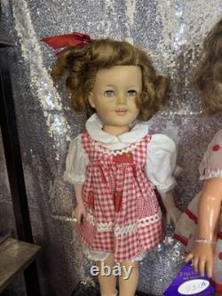 Ensemble de 7 poupées Shirley Temple 8 Idéal 1982 Vintage avec tenues internationales et thématiques