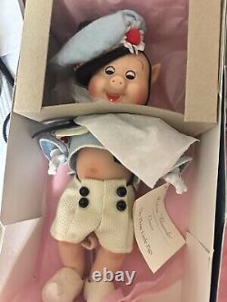 Ensemble de poupées classiques Vintage Madame Alexander Trois petits cochons dans des boîtes extrêmement rares.