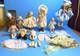 Ensemble De Poup&eacute;es En Porcelaine Vintage Et Bo&icirc;te &agrave; Musique Jack In The Box Avec Extras