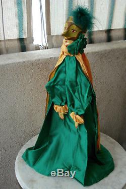 Espagne Vintage Marionette Art Poupée Puppet Pulliciniello Pulcinella Zanni 23