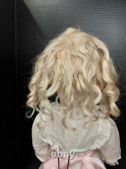 Étonnante poupée en tête de bisque Handwerck 119-13 de 26 pouces sur un grand corps d'origine