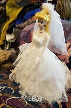 Fête De Mariage En Porcelaine Vintage 1959 Barbi