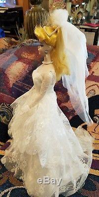 Fête De Mariage En Porcelaine Vintage 1959 Barbi