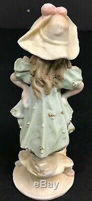 Figure De Fille Féminine En Porcelaine Vintage Shirley Temple Estate