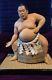 Figurine De Poupée En Porcelaine Japonaise Vintage Sumo Hakata Sumo Champ