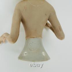 Figurine en bisque de porcelaine de mi-doll allemande vintage de Bavière Goeble, cheveux blonds, 4