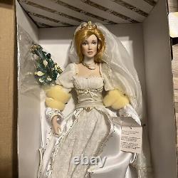 Franklin Mint Coleen Irish Bride Poupée en Porcelaine Rare NEUVE
