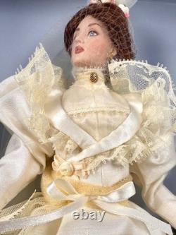 Franklin Mint Lily la mariée Gibson Girl Poupée portrait en vinyle édition limitée 1500 neuve