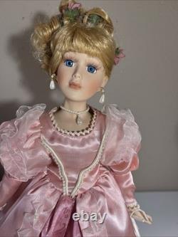 Galeries de poupées en porcelaine vintage femmes de l'Ouest Coll. Rose