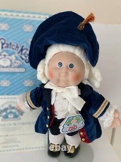 George Washington Cabbage Patch Kids Doll Par Applause Porcelain