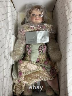 Grande poupée vintage Rhapsody in Rose par Pamela Erff, Danbury Victorian, neuve