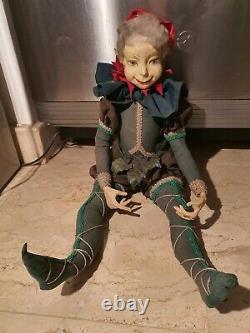 Haunted Active Vintage Porcelain Spirit Doll Demetria Evil Demon