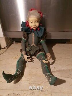 Haunted Active Vintage Porcelain Spirit Doll Demetria Evil Demon