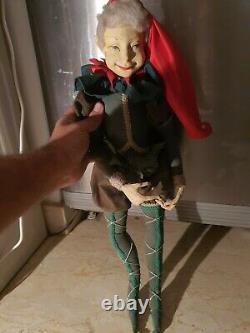 Haunted Active Vintage Porcelain Spirit Doll Demetria Evil Demon