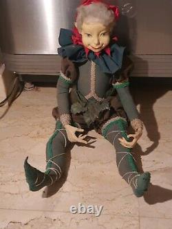 Haunted Active Vintage Porcelain Spirit Doll Demetria Evil Demon