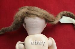 Jdk Ges Gesch 221 Google Eye Bisque/porcelain Doll Reproduction 7.5 Signé