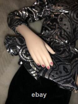 Joan Rivers Designer Row Doll Porcelain Glass Eyes Vintage Collectible Rare