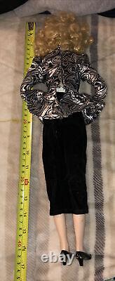 Joan Rivers Designer Row Doll Porcelain Glass Eyes Vintage Collectible Rare