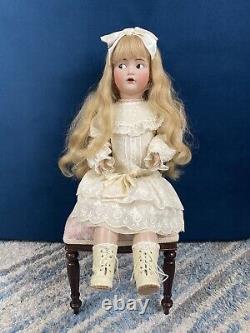 Kämmer & Reinhardt Porcelaine Doll #117 N Flirty Yeux Ouverts Bouche 24in