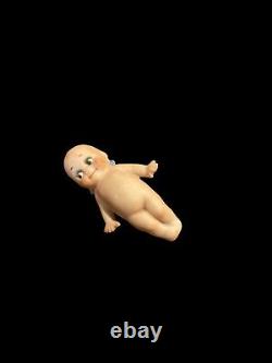 Kewpie posant le porte-nom Blunderboo RARE de Rose O'Neill