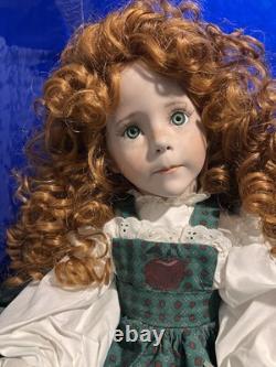 LE FABRICANT DE POUPEES VTG Apple Annie et Apple Andy Ensemble EN PORCELAINE COMPLÈTE Par Linda Rick