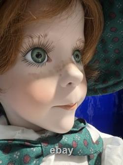 LE FABRICANT DE POUPEES VTG Apple Annie et Apple Andy Ensemble EN PORCELAINE COMPLÈTE Par Linda Rick