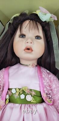 La Collection Palmary Poupée en Porcelaine Bisque Trois Cœurs CANDY Rare Limitée Vtg