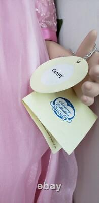 La Collection Palmary Poupée en Porcelaine Bisque Trois Cœurs CANDY Rare Limitée Vtg