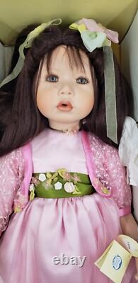 La Collection Palmary Poupée en Porcelaine Bisque Trois Cœurs CANDY Rare Limitée Vtg