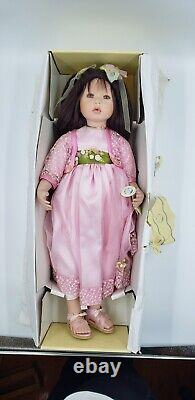 La Collection Palmary Poupée en Porcelaine Bisque Trois Cœurs CANDY Rare Limitée Vtg